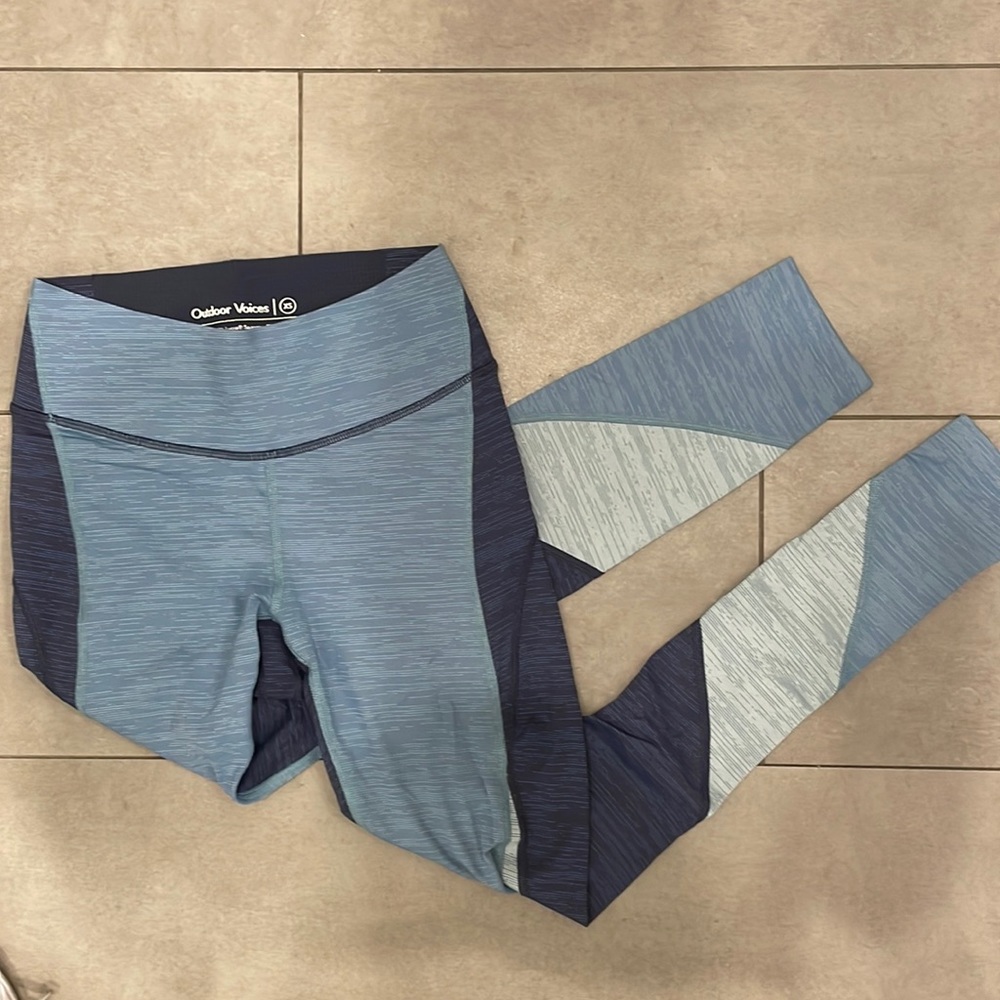 Core 7/8 blue hue legging!